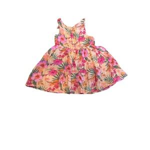 btween Pink Floral Casual 👗 Toddler Dress- 💯 cotton kids dress. Sz 3T